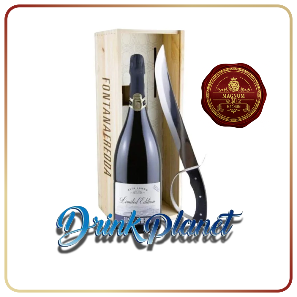 Fontanafredda Alta Langa Limited Edition Prosecco Magnum + Sciabola (Scatolato)