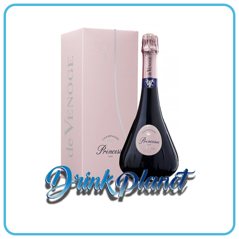De Venoge Princesse Rosé Champagne (Scatolato)