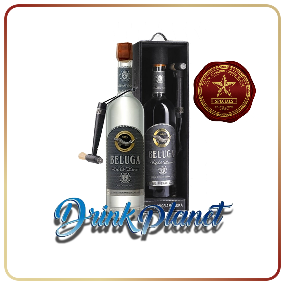 Gift Box Beluga Gold Line Vodka + Spazzola