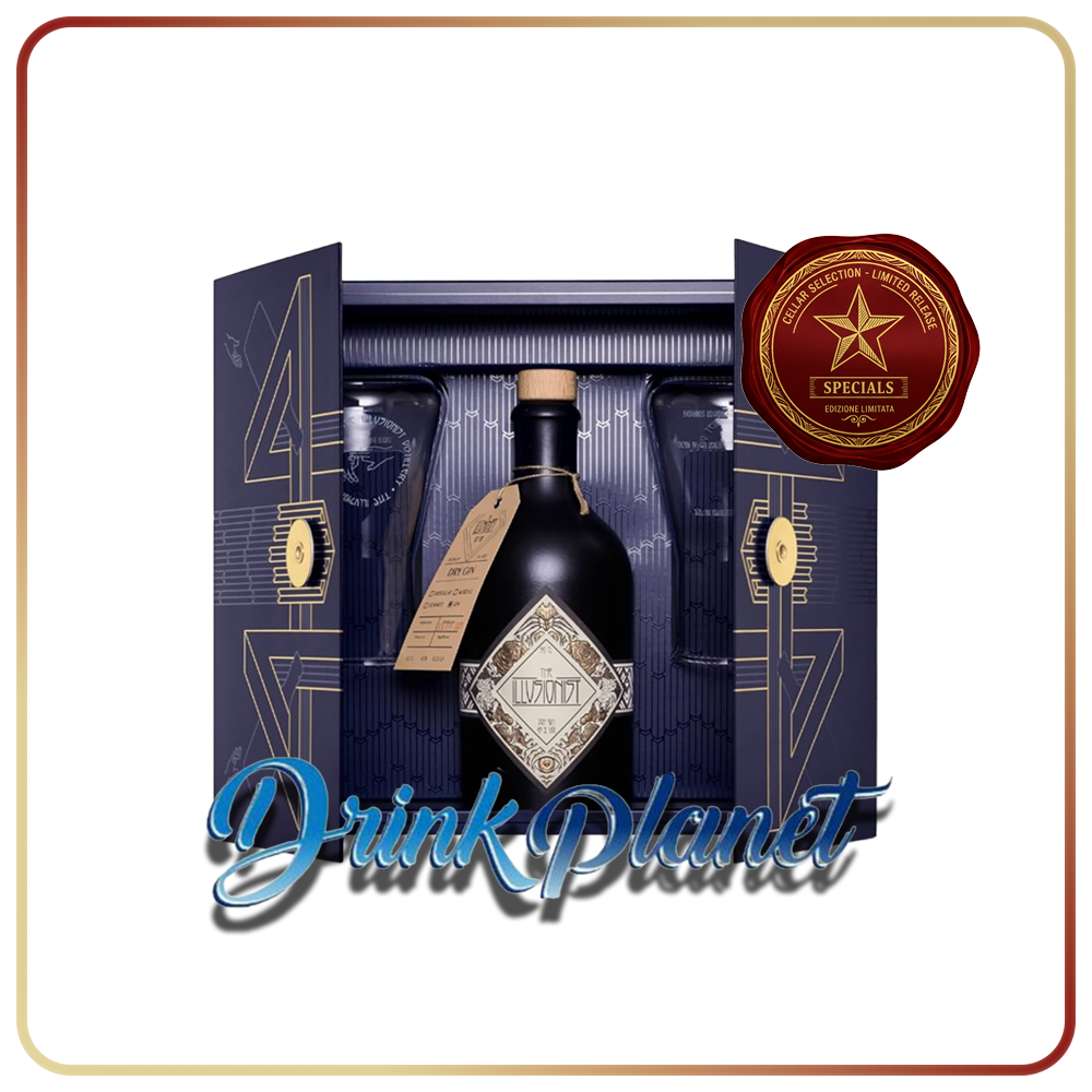 Gift Box Illusionist Gin + 2 Glass